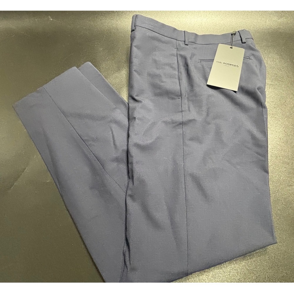 The Kooples New Paris‎ Men's Navy Tailor Wool Dress Pants Size US 38 MSRP$298